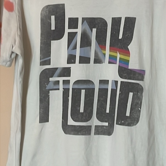 Pink Floyd Cream  distressed Graphic Tee size XL / preowned cap - Picture 2 of 6
